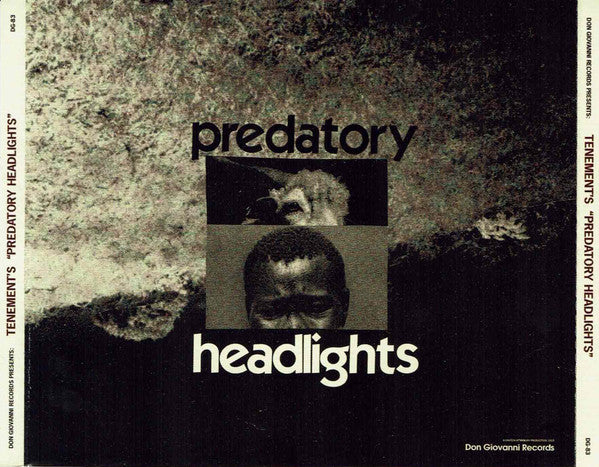 Tenement : Predatory Headlights (CD, Album)