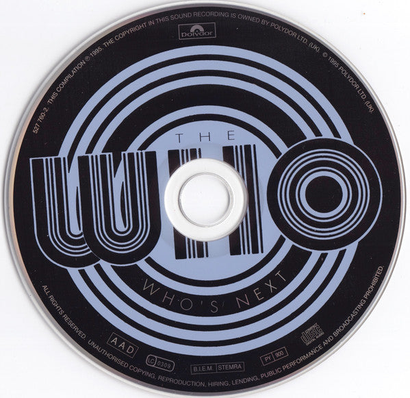 The Who : Who's Next (CD, Album, RE, RM, RP)