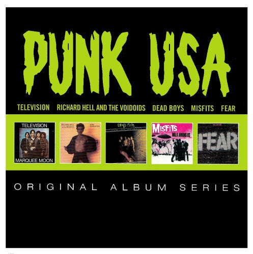 Various : Punk USA (5xCD, Comp, RE)