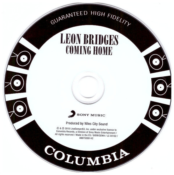 Leon Bridges : Coming Home (CD, Album)