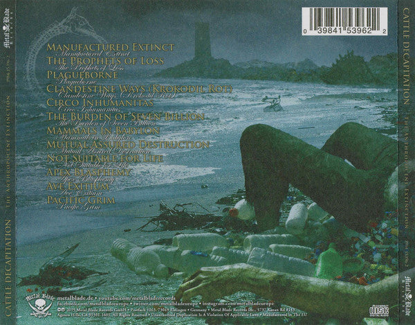 Cattle Decapitation : The Anthropocene Extinction (CD, Album)