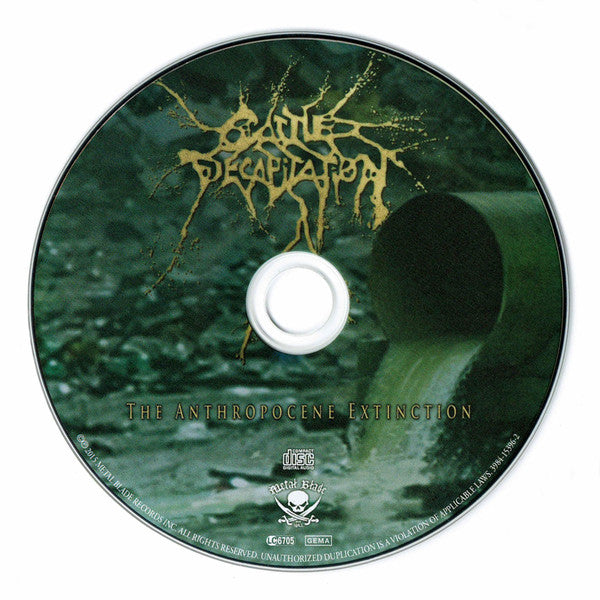 Cattle Decapitation : The Anthropocene Extinction (CD, Album)