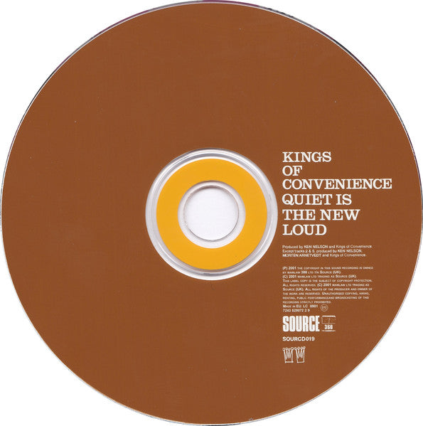 Kings Of Convenience : Quiet Is The New Loud (CD, Album)