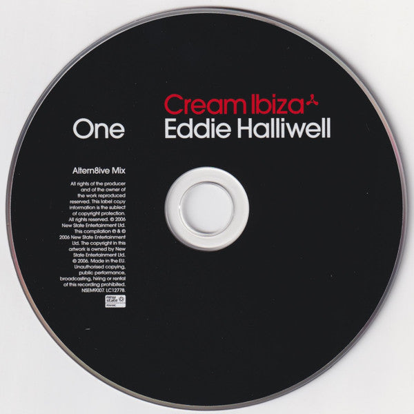 Eddie Halliwell : Cream Ibiza (2xCD, Comp, Mixed)