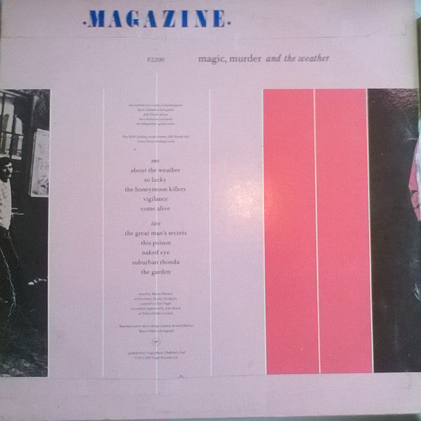 Magazine : Magic, Murder And The Weather (LP, Album)