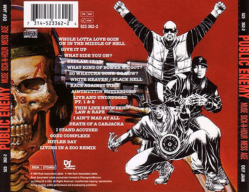 Public Enemy : Muse Sick-N-Hour Mess Age (CD, Album, RE)