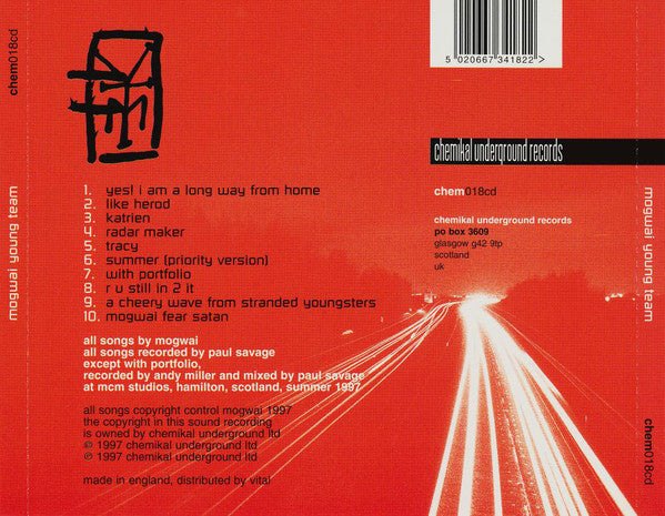 Mogwai : Young Team (CD, Album, RE)