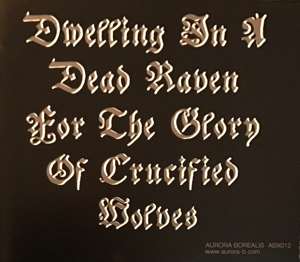 Wolfmangler : Dwelling In A Dead Raven For The Glory Of Crucified Wolves (CD, Album)