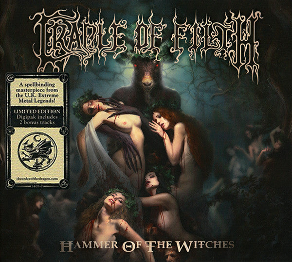 Cradle Of Filth : Hammer Of The Witches (CD, Album, Ltd, Dig)