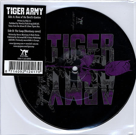 Tiger Army : Rose Of The Devil's Garden / The Loop (7", Single, Ltd, Pic)