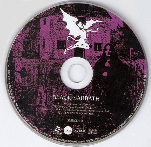 Black Sabbath : Black Sabbath (CD, Album, RE, RM)