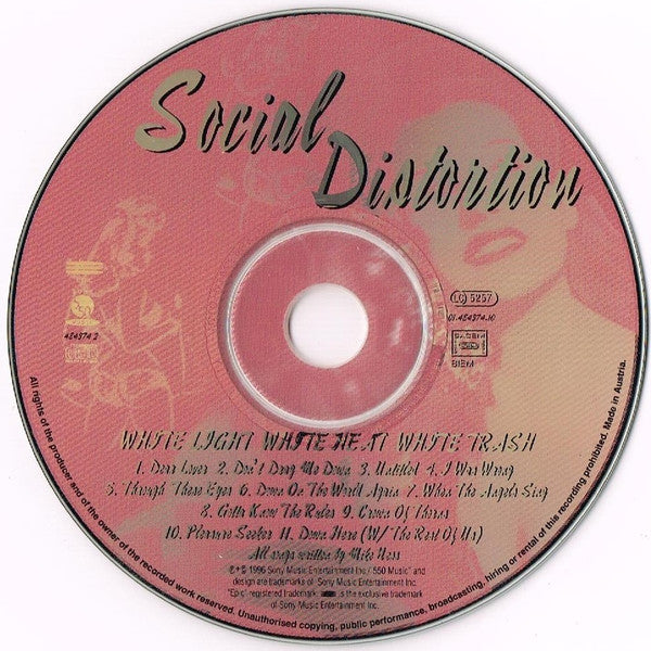 Social Distortion : White Light, White Heat, White Trash (CD, Album)