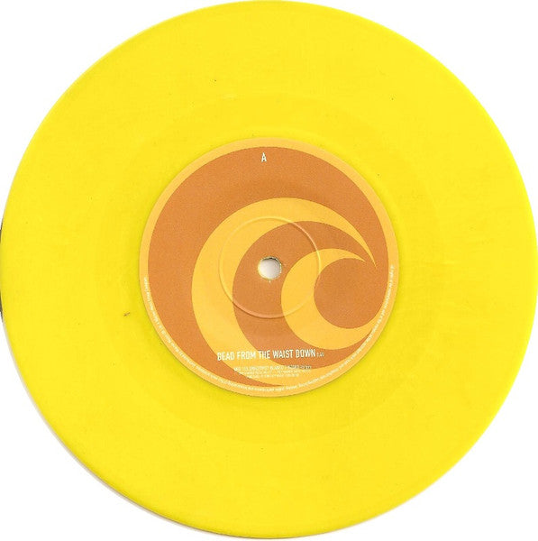 Catatonia : Dead From The Waist Down (7", Single, Ltd, Yel)