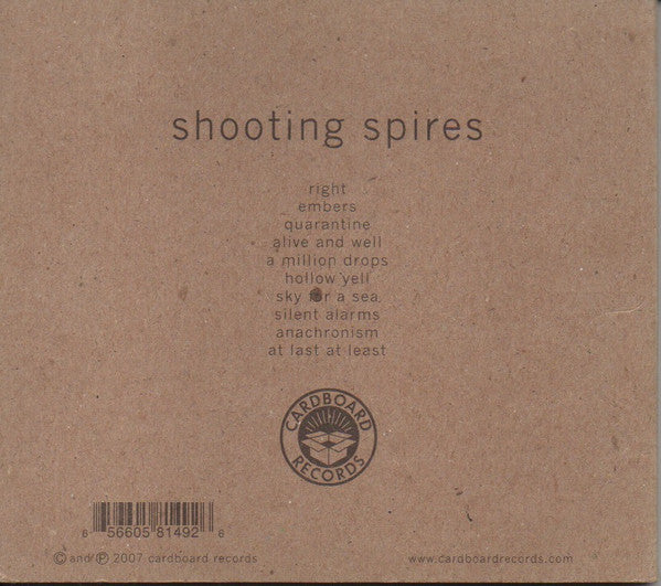 Shooting Spires : Shooting Spires (CD, Album)