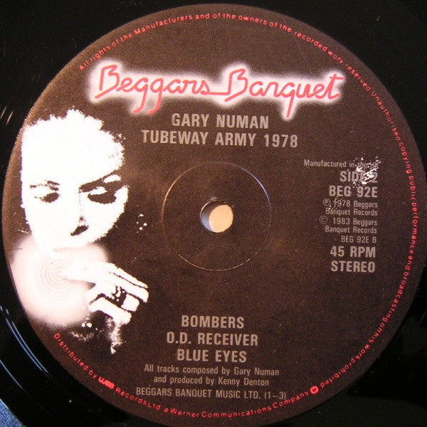 Gary Numan / Tubeway Army : 1978 (12", EP, Comp)