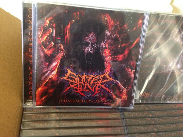 Gutted Alive : Consumed By Carnage (CD, Album)