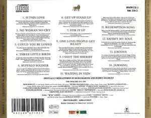 Bob Marley And The Wailers* : Legend (The Best Of Bob Marley And The Wailers) (CD, Comp, RM)