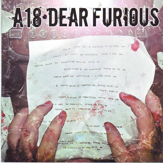 A18 : Dear Furious (CD, Album, Promo)