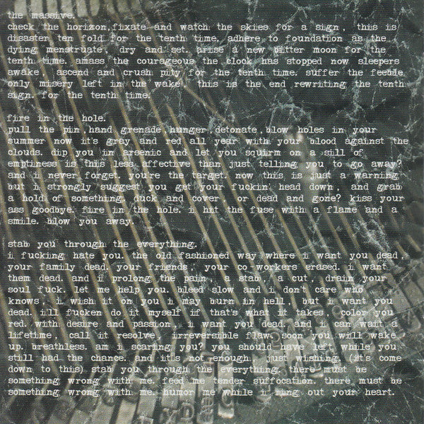 A18 : Dear Furious (CD, Album, Promo)