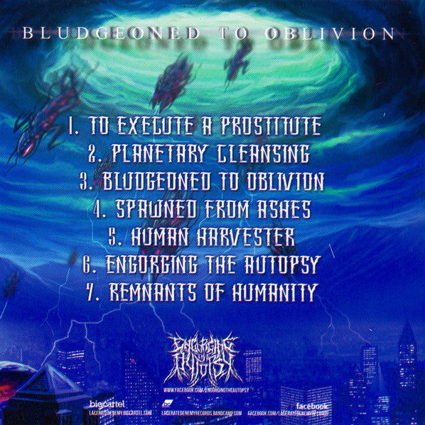 Engorging The Autopsy : Bludgeoned To Oblivion (CD, Album)