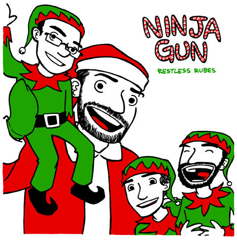 Ninja Gun : Restless Rubes (LP, Album, S/Edition, Gre)