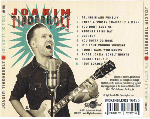 Joakim Tinderholt & His Band : You Gotta Do More (CD, Album)
