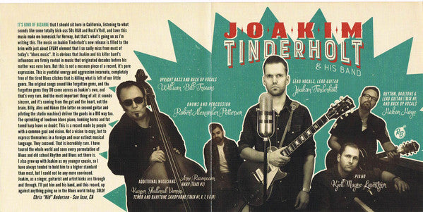 Joakim Tinderholt & His Band : You Gotta Do More (CD, Album)