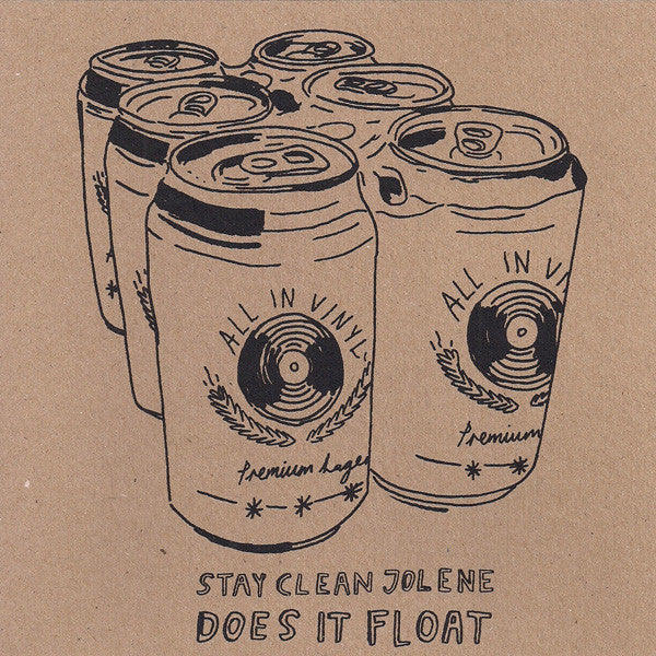 Stay Clean Jolene / Does It Float : Stay Clean Jolene / Does It Float (7", Red)