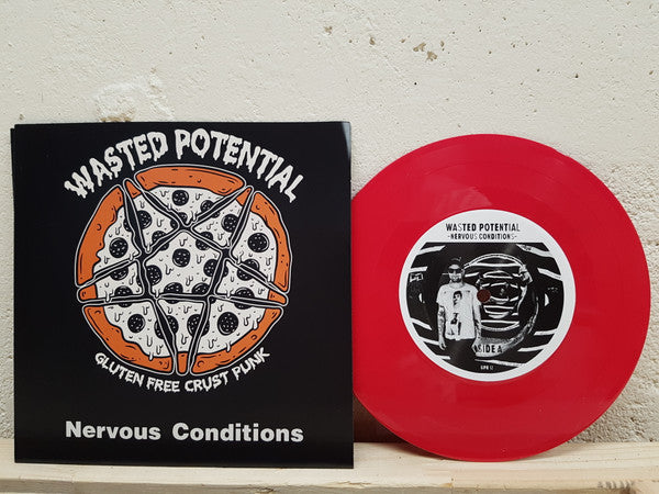Wasted Potential : Nervous Conditions (7", EP, Ltd, Red)