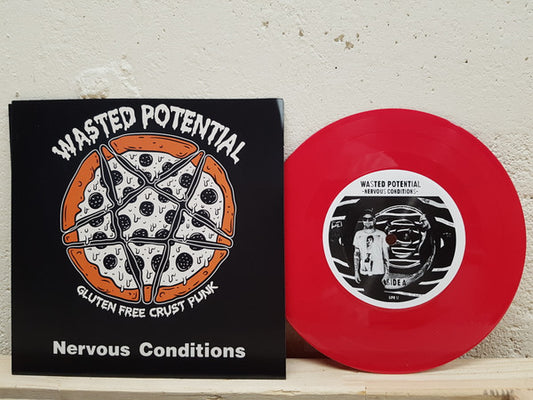 Wasted Potential : Nervous Conditions (7", EP, Ltd, Red)
