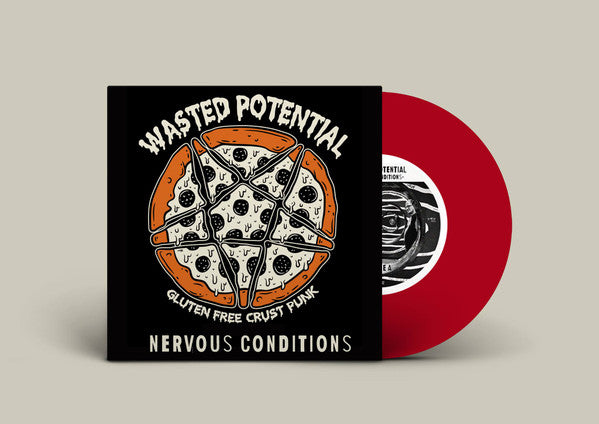 Wasted Potential : Nervous Conditions (7", EP, Ltd, Red)