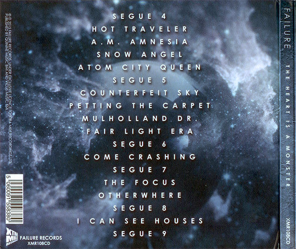 Failure : The Heart Is A Monster (CD, Album, Dig)