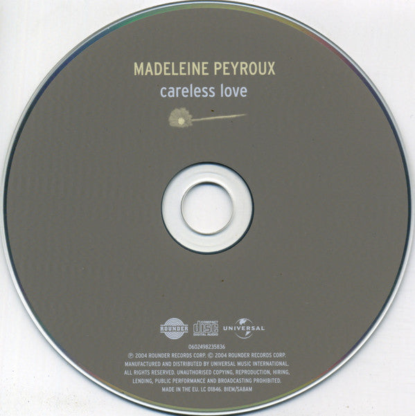 Madeleine Peyroux : Careless Love (CD, Album, RP)