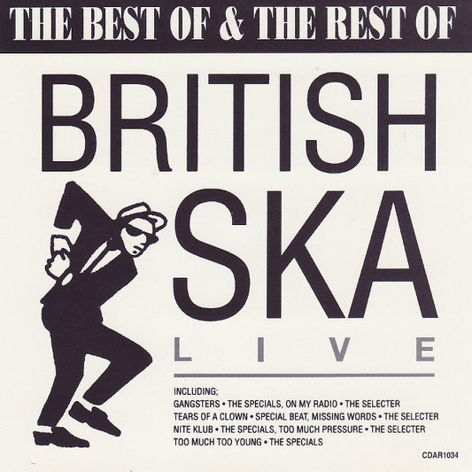 Various : The Best Of & The Rest Of British Ska Live (CD, Comp)