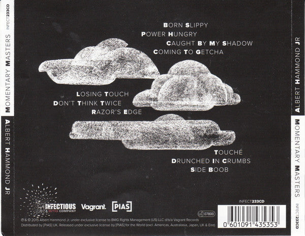 Albert Hammond Jr. : Momentary Masters (CD, Album)
