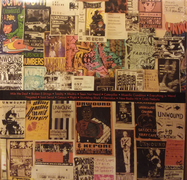 Unwound : A Single History 1991 - 1997 (LP, Comp)