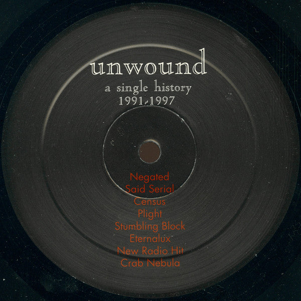 Unwound : A Single History 1991 - 1997 (LP, Comp)