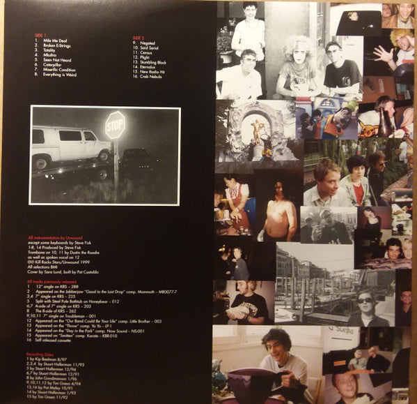 Unwound : A Single History 1991 - 1997 (LP, Comp)