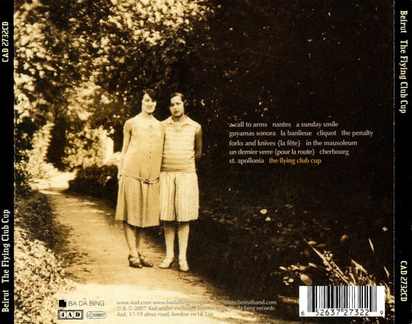 Beirut : The Flying Club Cup (CD, Album)