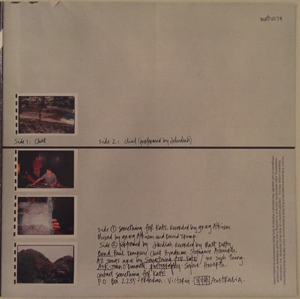 Jebediah / Something For Kate : Harpoon / Clint (2x7", Single)