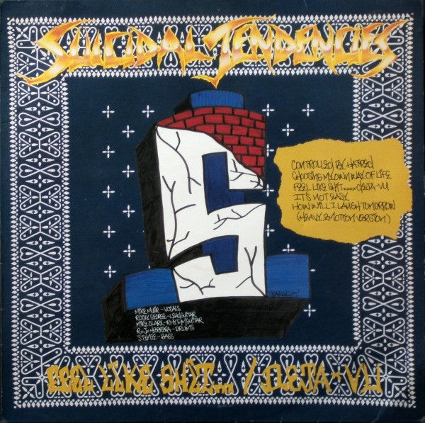 Suicidal Tendencies : Controlled By Hatred (Feel Like Shit... / Deja-Vu) (LP, Album)
