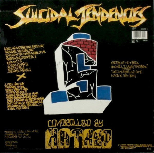 Suicidal Tendencies : Controlled By Hatred (Feel Like Shit... / Deja-Vu) (LP, Album)