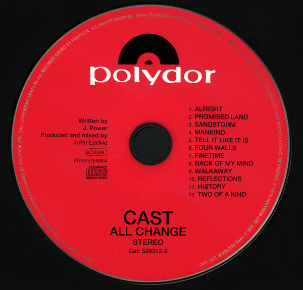 Cast : All Change (CD, Album, RE)