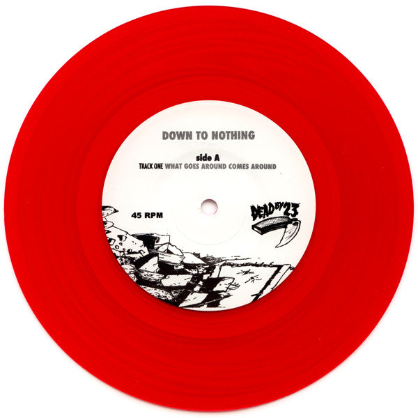 Down To Nothing : Down To Nothing (7", EP, Red)