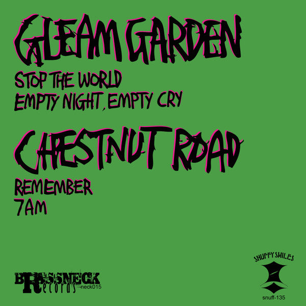Gleam Garden / Chestnut Road : Gleam Garden / Chestnut Road (7", Gre)