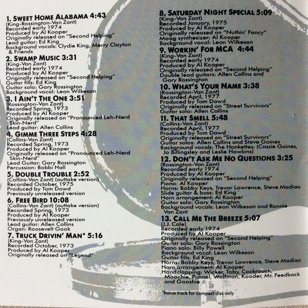Lynyrd Skynyrd : Skynyrd's Innyrds / Greatest Hits (CD, Comp)