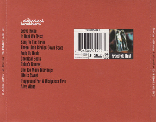 The Chemical Brothers : Exit Planet Dust (CD, Album, RP, Pur)