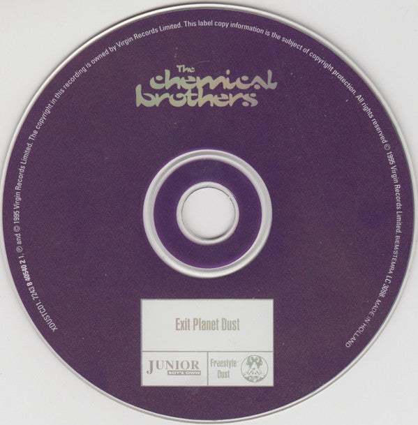 The Chemical Brothers : Exit Planet Dust (CD, Album, RP, Pur)