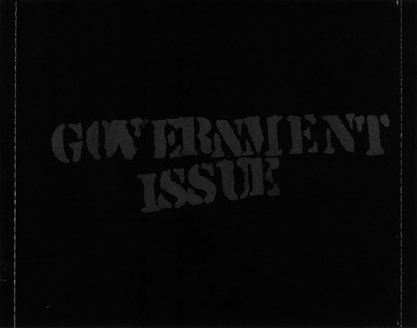 Government Issue : Complete History Volume One (2xCD, Comp)