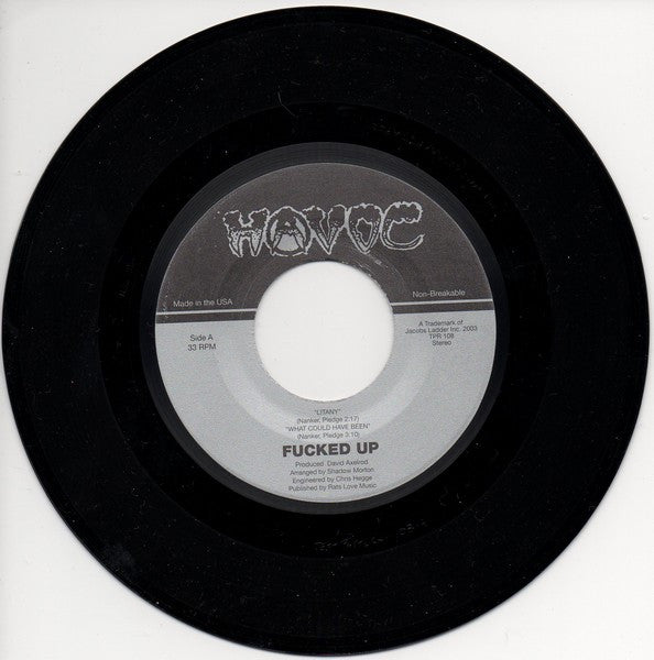 Fucked Up : Litany (7", RE)